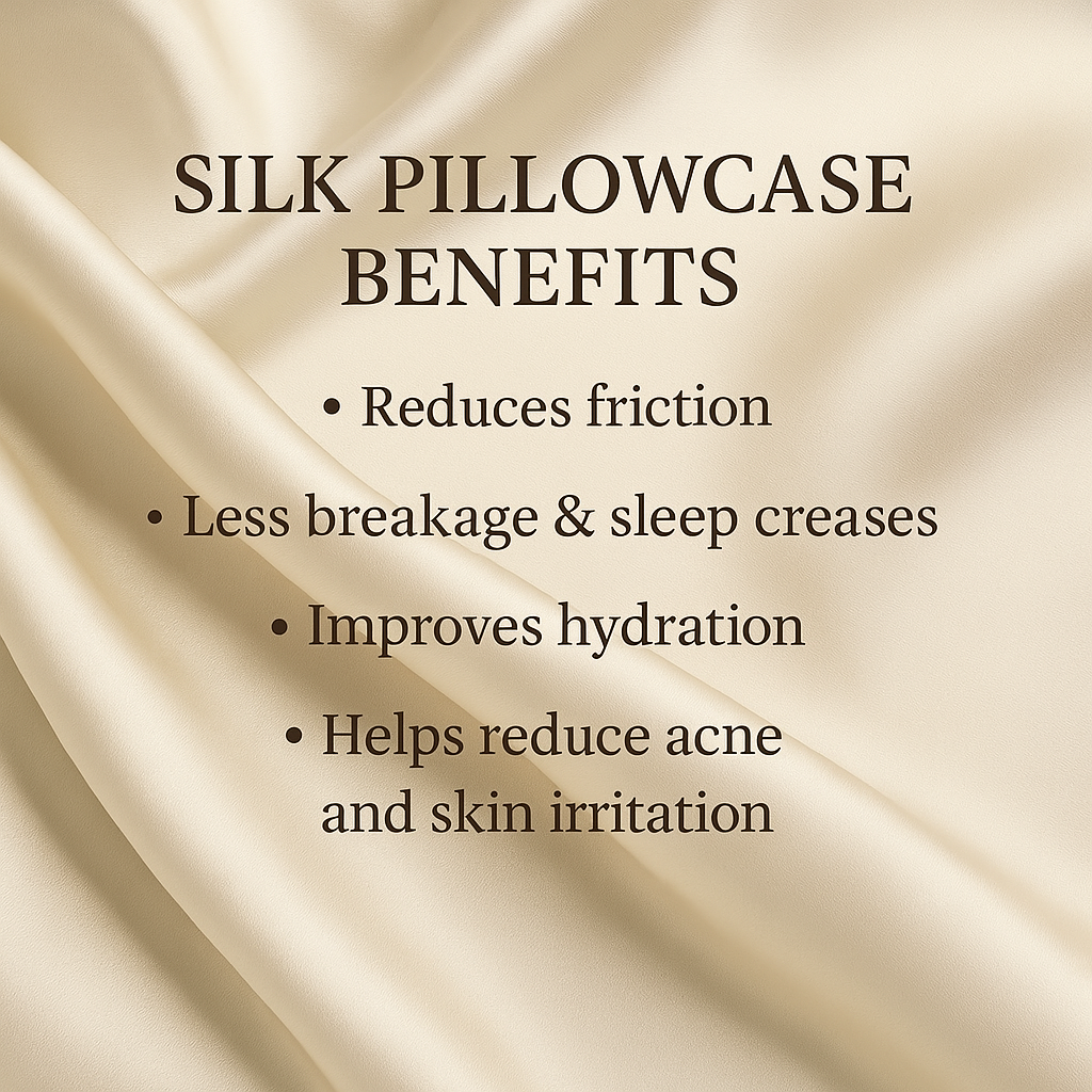Nature's Fix™- Acne Reducing Silk Pillow Case