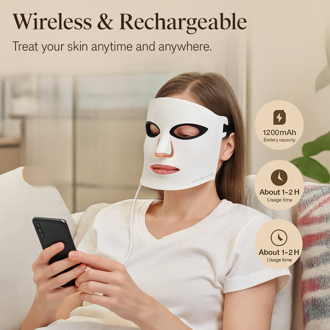 Nature's Fix™- Red Light Therapy Mask