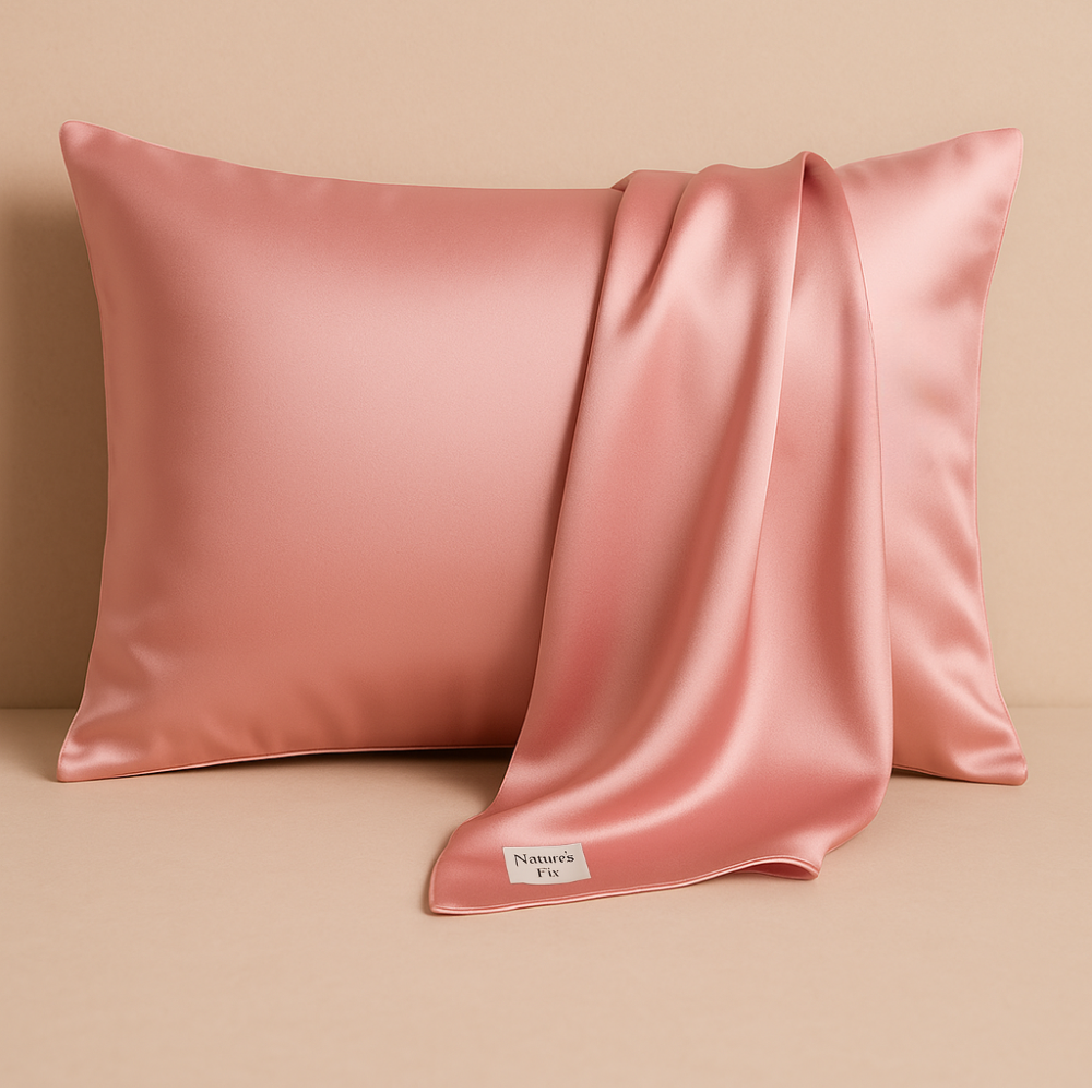 Nature's Fix™- Acne Reducing Silk Pillow Case