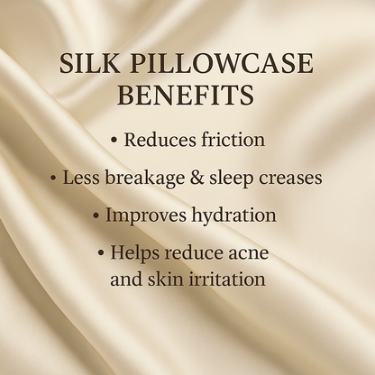 Nature's Fix™- Acne Reducing Silk Pillow Case